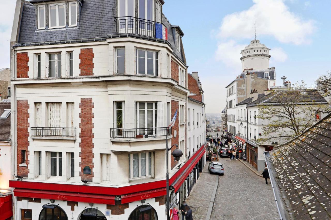 Pick A Flat'S Apartment On Place Du Tertre Paris Bagian luar foto